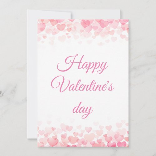 Hearts Galore Happy Valentines Day Card