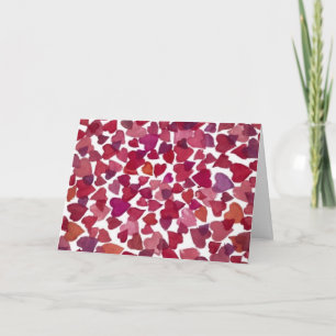 Hearts Galore Valentine Card