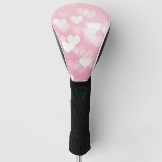 Hearts Golf Head Cover (Front)