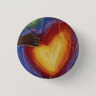 Hearts & Hands Diversity Love Lapel Pin Buttons