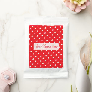 Hearts Happy Valentine’s Day Modern Love Pattern Margarita Drink Mix