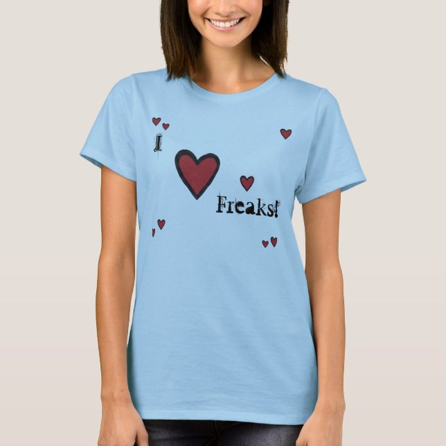 hearts, hearts, hearts, hearts, hearts, hearts,... T-Shirt (Front)