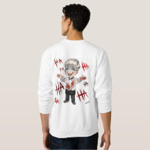 Hearts Held by Barbed Wire Sweatshirt