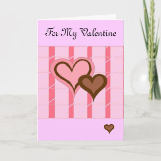 Hearts Holiday Card