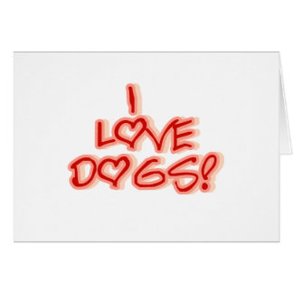 Hearts I Love Dogs Tshirts and Gifts