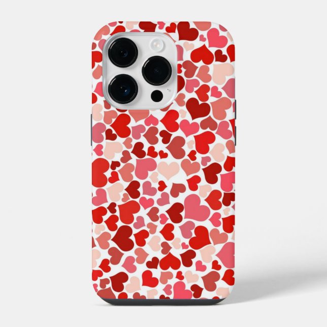 Hearts I-Phone Case. Iphone Case (Back)