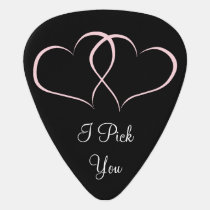 Hearts "I Pick You" Personalized Guitar Pick Hearts "I Pick You" Personalized Guitar Pick