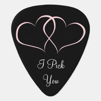 Hearts "I Pick You" Personalized Guitar Pick