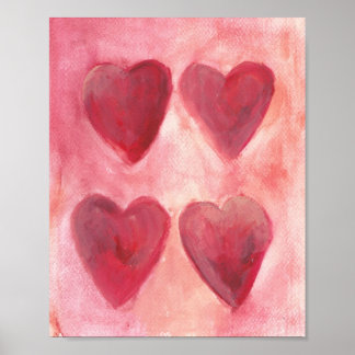 Hearts I Poster