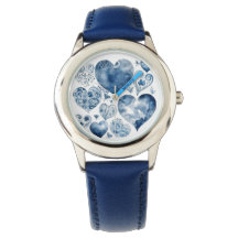 Hearts in Delft Blue 