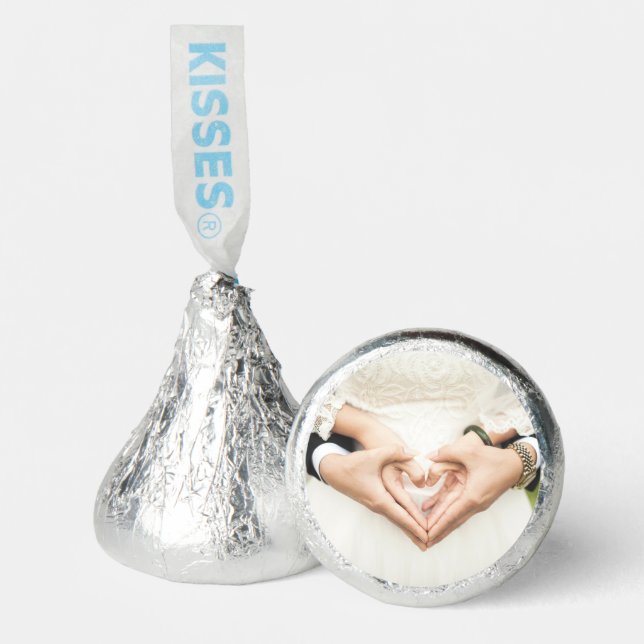 Hearts in Our Hands Wedding Hershey®'s Kisses® (Front)