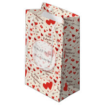 hearts in red and white valentine