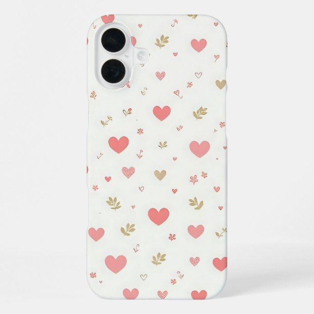 hearts  iphone case (Back)
