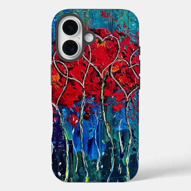 hearts iPhone case (Back)