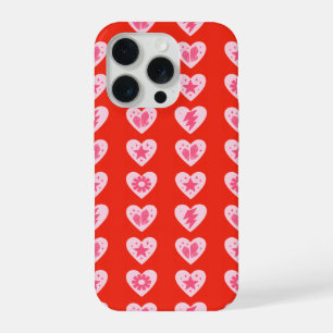 Hearts iPhone 15 Pro Case