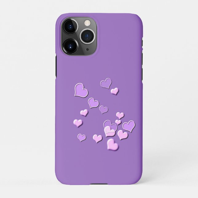  hearts iPhone case (Back)