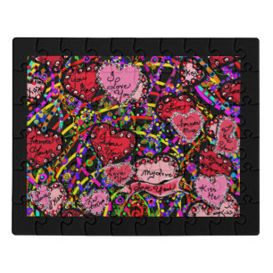 Hearts Jigsaw Puzzle