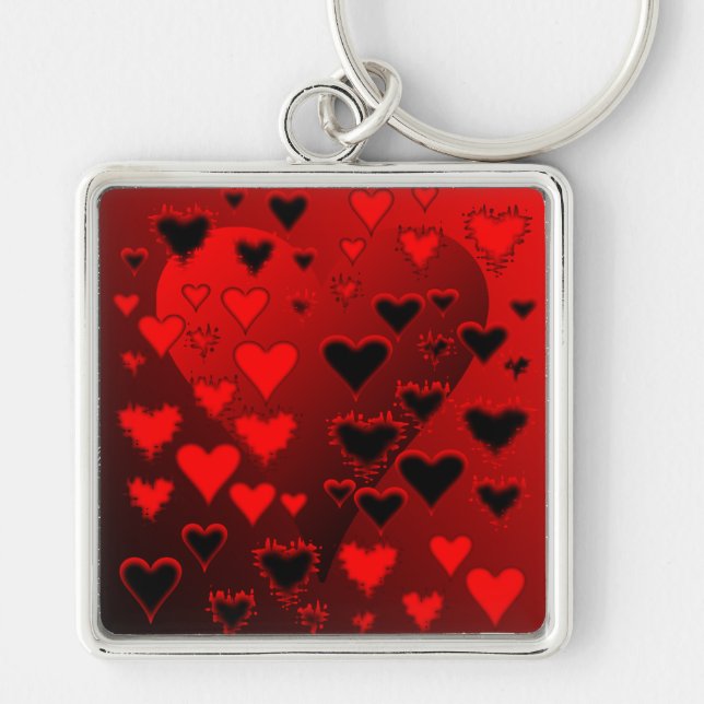 Hearts Keychain (Front)