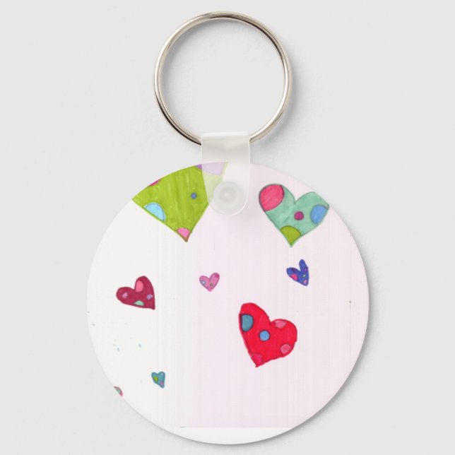 Hearts Keychain (Front)