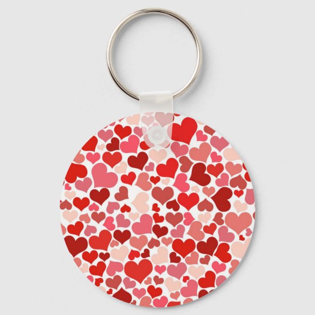 Hearts Keychain (Front)