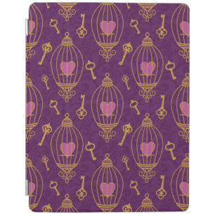 Hearts-keys-pattern iPad Smart Cover
