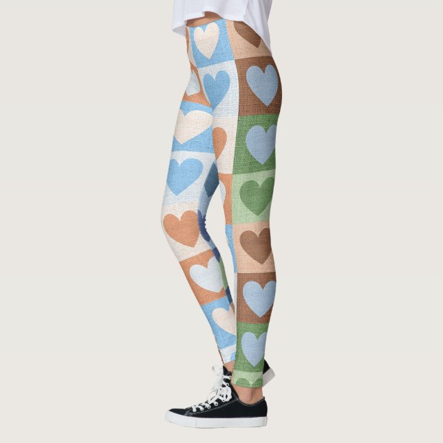 Hearts Leggings (Left)