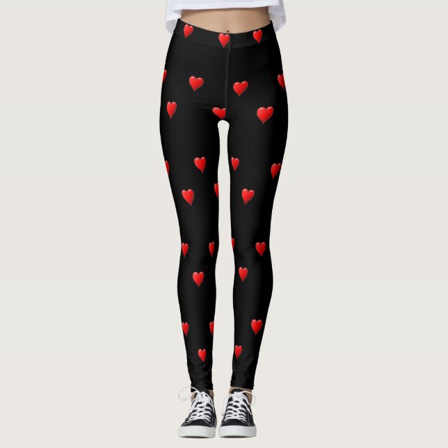 Hearts Leggings (Front)