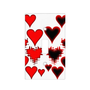 Hearts Light Switch Cover
