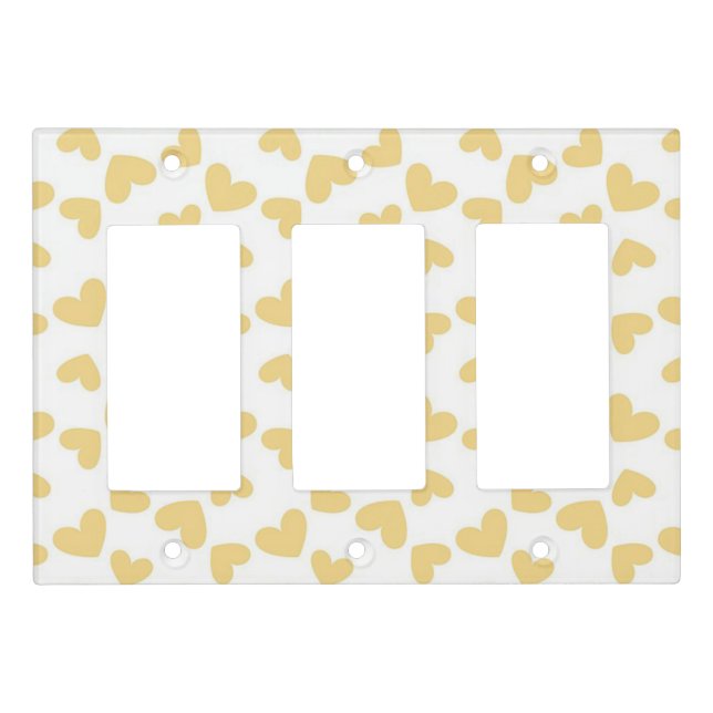 Hearts Light Switch Cover (Front)