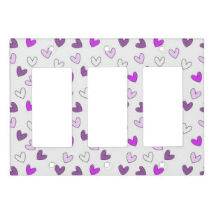 Hearts Light Switch Cover