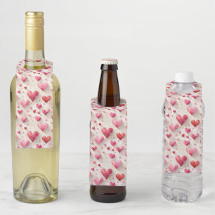 Hearts Like Ours Bottle Hanger Tag