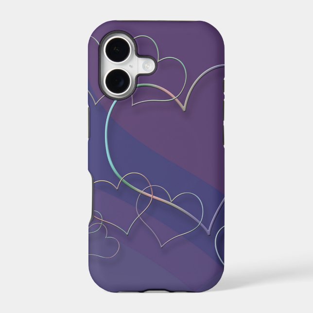 Hearts Linked iPhone 5 Case (Back)
