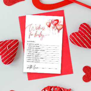 Hearts Little Sweetheart Wishes for Baby Card