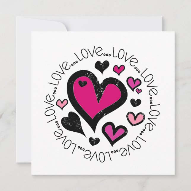 Hearts Love Love Love (Front)