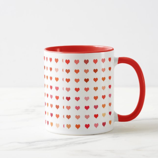 Hearts Love Mug Sweetheart Declaration Of Love (Right)
