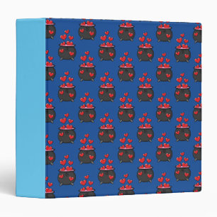 Hearts Love Potion 3 Ring Binder