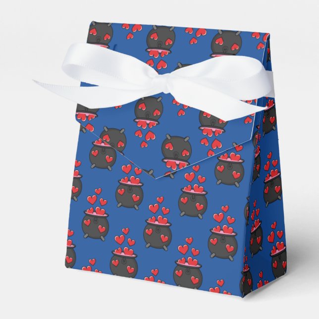 Hearts Love Potion Favor Boxes (Front Side)