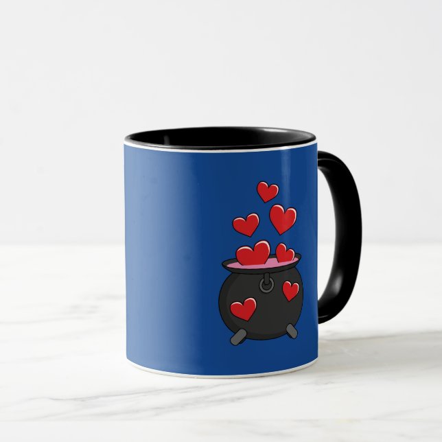 Hearts Love Potion Mug (Front Right)