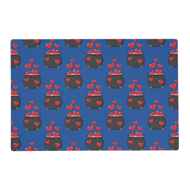 Hearts Love Potion Placemat (Front)