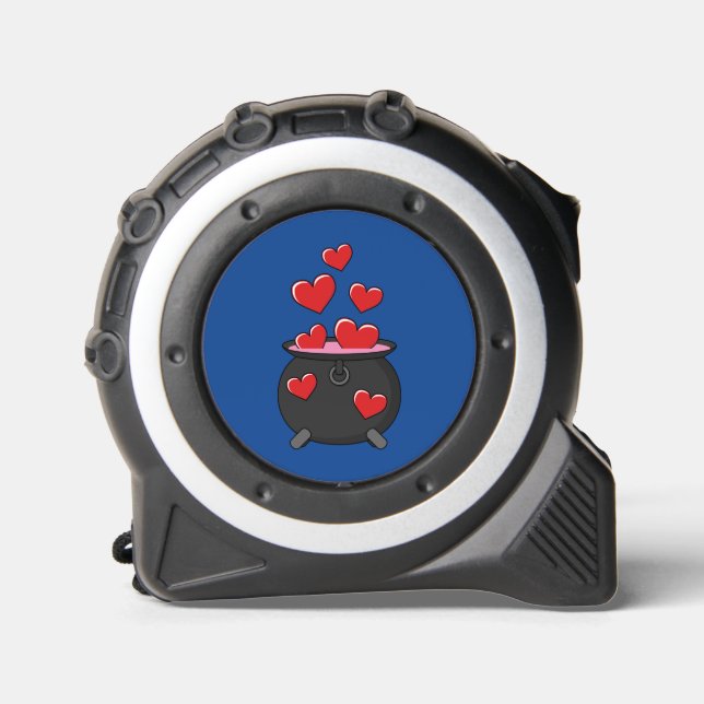 Hearts Love Potion Tape Measure (Front)