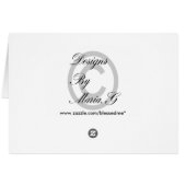 Hearts Love Theme Cards (Back Horizontal)