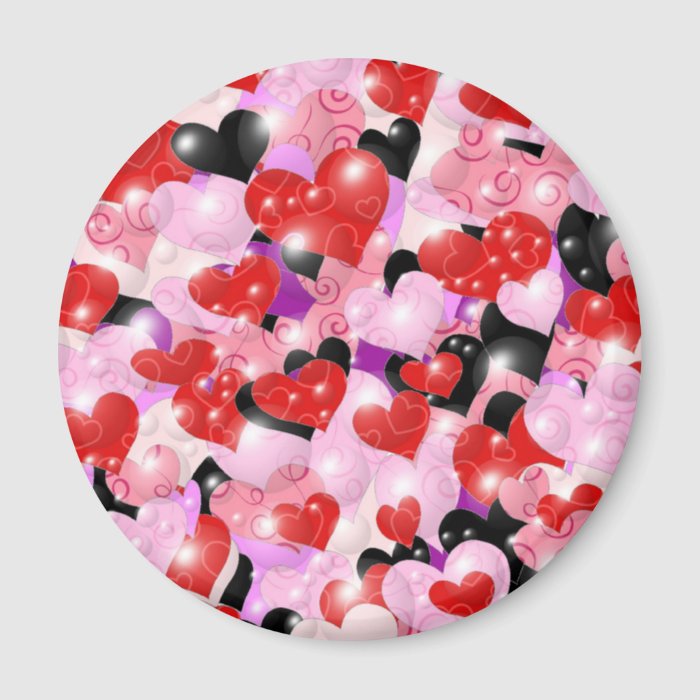 Hearts Magnet