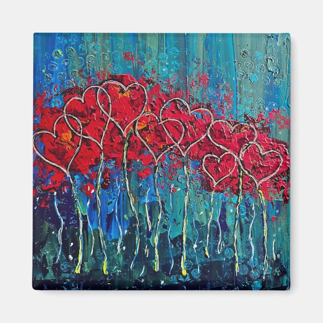 Hearts magnet (Front)