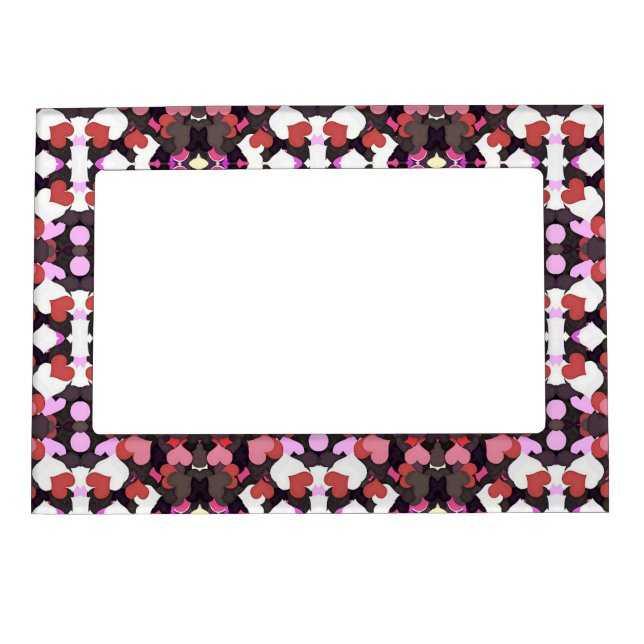 HEARTS  MAGNETIC FRAME (Front)