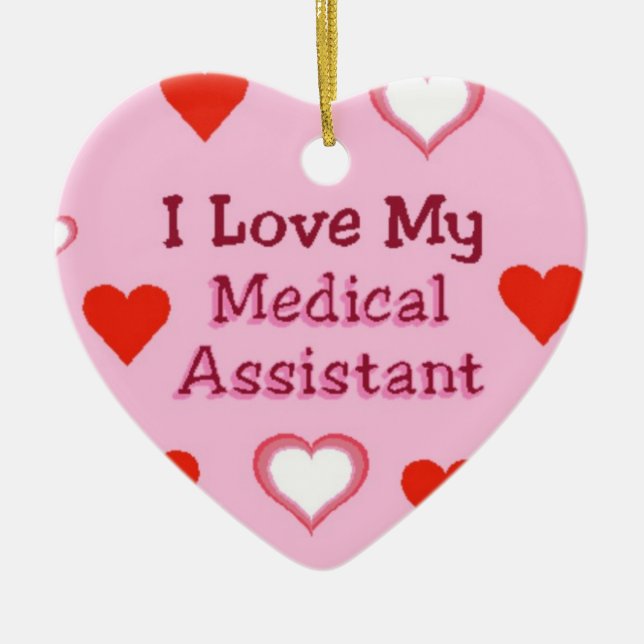 Hearts: Medical Assistant Ornament (Front)