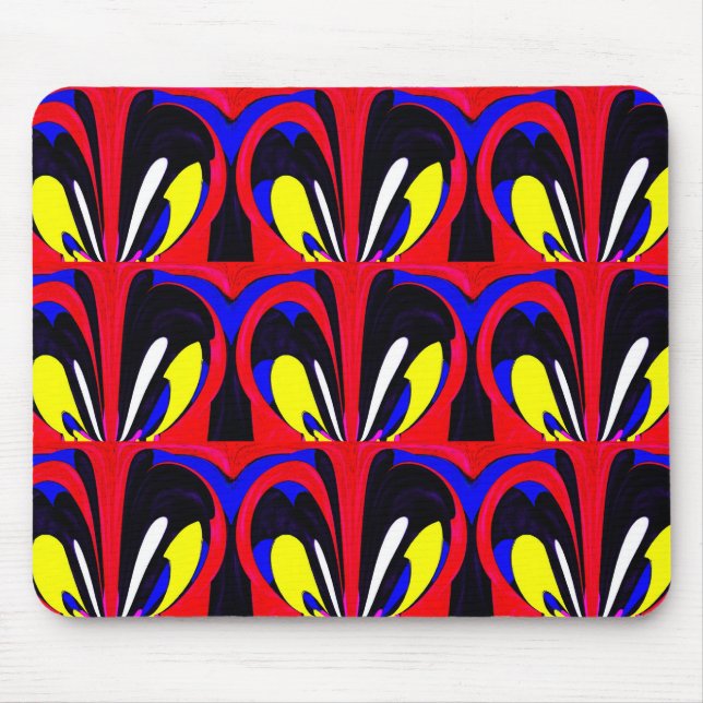 Hearts Mouse Pad (Front)