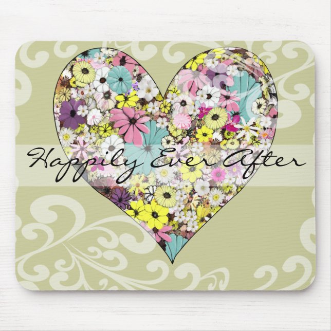 Hearts Mouse Pad (Front)