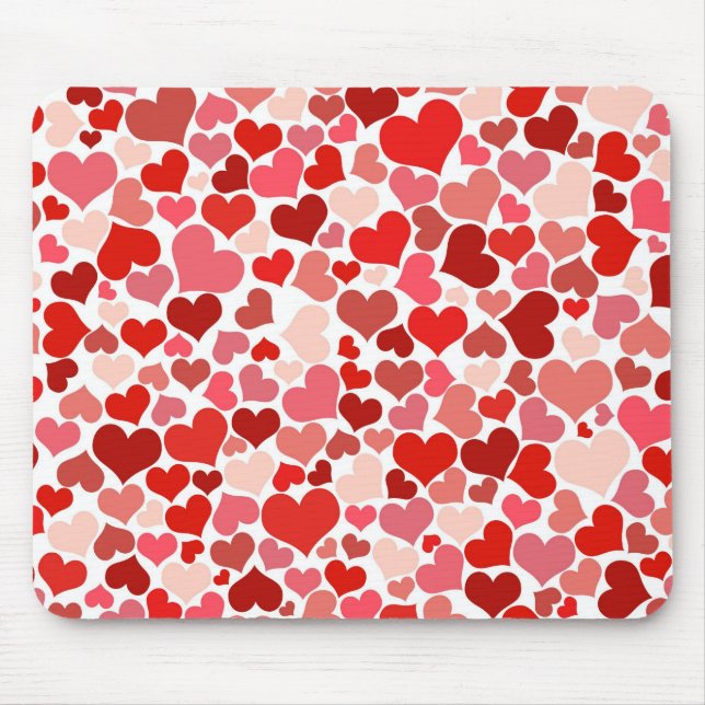 HEARTS MOUSE PAD (Front)