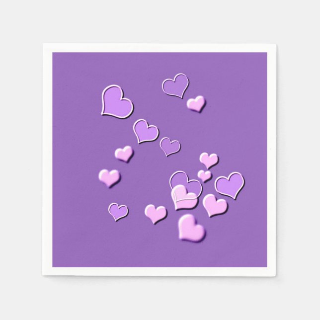  hearts napkins (Front)