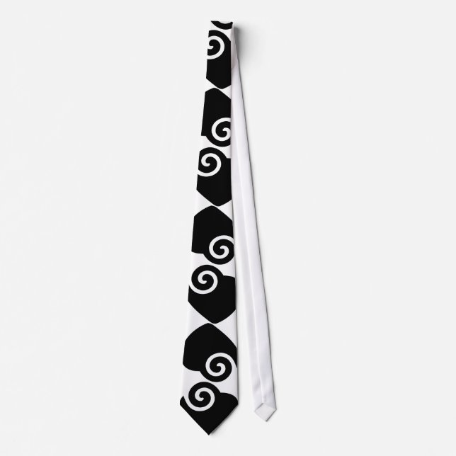 hearts neck tie (Front)